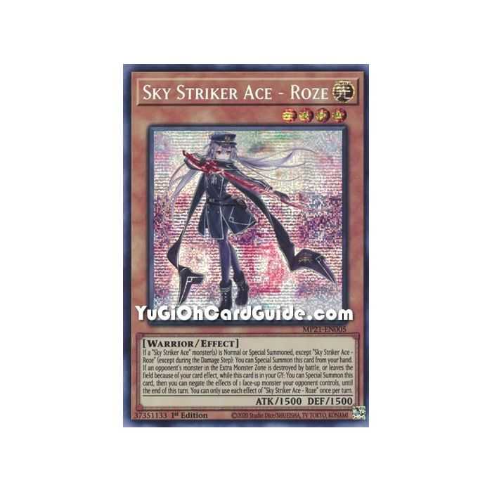 Sky Striker Ace - Roze (Prismatic Secret Rare) – 2021 Tin of Ancient Battles | Carta YUGIOH en México