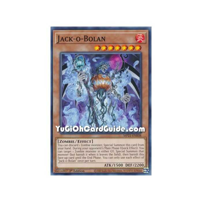 Jack-o-Bolan (Common) – 2021 Tin of Ancient Battles | Carta YUGIOH en México