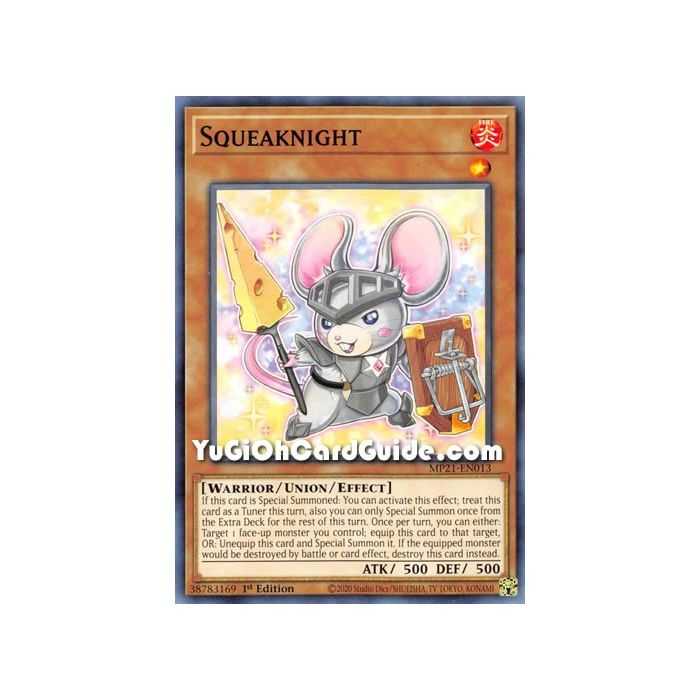 Squeaknight (Common) – 2021 Tin of Ancient Battles | Carta YUGIOH en México