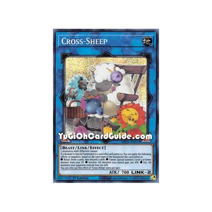 Cross-Sheep (Prismatic Secret Rare) – 2021 Tin of Ancient Battles | Carta YUGIOH en México