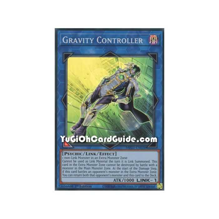 Gravity Controller (Super Rare) – 2021 Tin of Ancient Battles | Carta YUGIOH en México