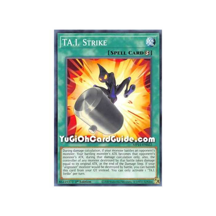 TA.I. Strike (Common) – 2021 Tin of Ancient Battles | Carta YUGIOH en México