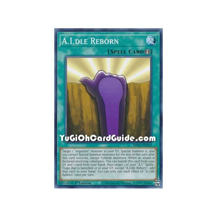 A.I.dle Reborn (Common) – 2021 Tin of Ancient Battles | Carta YUGIOH en México