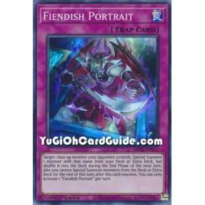 Fiendish Portrait (Super Rare) – 2021 Tin of Ancient Battles | Carta YUGIOH en México