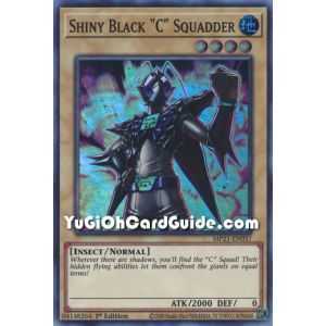 Shiny Black "C" Squadder (Super Rare) – 2021 Tin of Ancient Battles | Carta YUGIOH en México