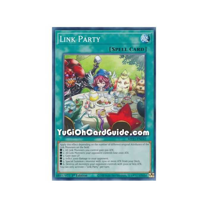 Link Party (Common) – 2021 Tin of Ancient Battles | Carta YUGIOH en México