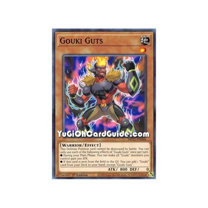 Gouki Guts (Common) – 2021 Tin of Ancient Battles | Carta YUGIOH en México