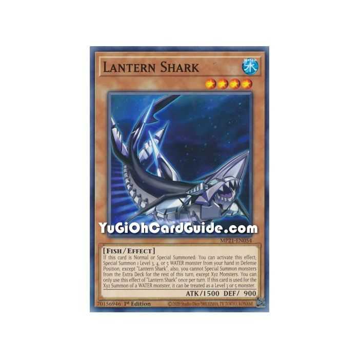 Lantern Shark (Common) – 2021 Tin of Ancient Battles | Carta YUGIOH en México