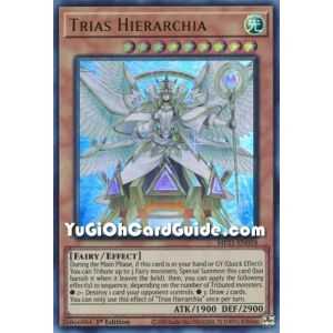 Trias Hierarchia (Ultra Rare) – 2021 Tin of Ancient Battles | Carta YUGIOH en México