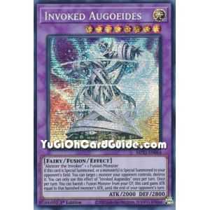 Invoked Augoeides (Prismatic Secret Rare) – 2021 Tin of Ancient Battles | Carta YUGIOH en México