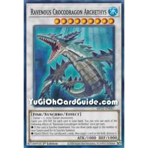 Ravenous Crocodragon Archethys (Common) – 2021 Tin of Ancient Battles | Carta YUGIOH en México