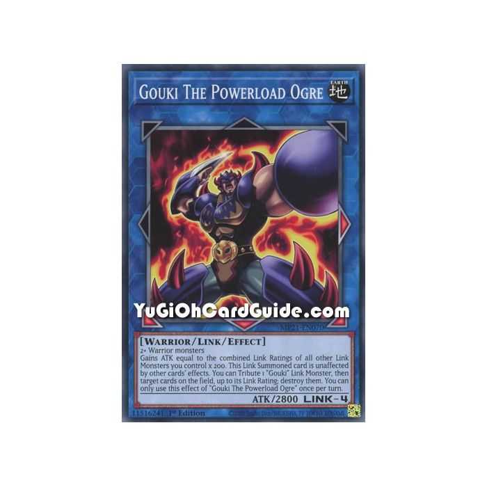 Gouki The Powerload Ogre (Common) – 2021 Tin of Ancient Battles | Carta YUGIOH en México