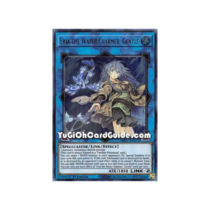 Eria the Water Charmer, Gentle (Ultra Rare) – 2021 Tin of Ancient Battles | Carta YUGIOH en México