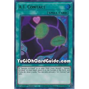 A.I. Contact (Ultra Rare) – 2021 Tin of Ancient Battles | Carta YUGIOH en México