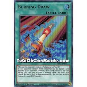 Burning Draw (Ultra Rare) – 2021 Tin of Ancient Battles | Carta YUGIOH en México