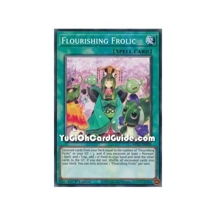Flourishing Frolic (Common) – 2021 Tin of Ancient Battles | Carta YUGIOH en México