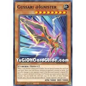 Gussari @Ignister (Common) – 2021 Tin of Ancient Battles | Carta YUGIOH en México