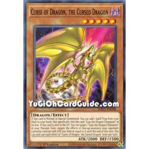 Curse of Dragon, the Cursed Dragon (Common) – 2021 Tin of Ancient Battles | Carta YUGIOH en México