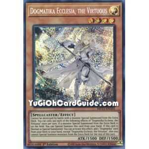 Dogmatika Ecclesia, the Virtuous (Prismatic Secret Rare) – 2021 Tin of Ancient Battles | Carta YUGIOH en México
