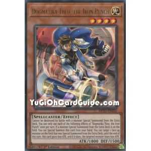 Dogmatika Theo, the Iron Punch (Ultra Rare) – 2021 Tin of Ancient Battles | Carta YUGIOH en México