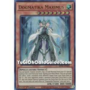 Dogmatika Maximus (Ultra Rare) – 2021 Tin of Ancient Battles | Carta YUGIOH en México