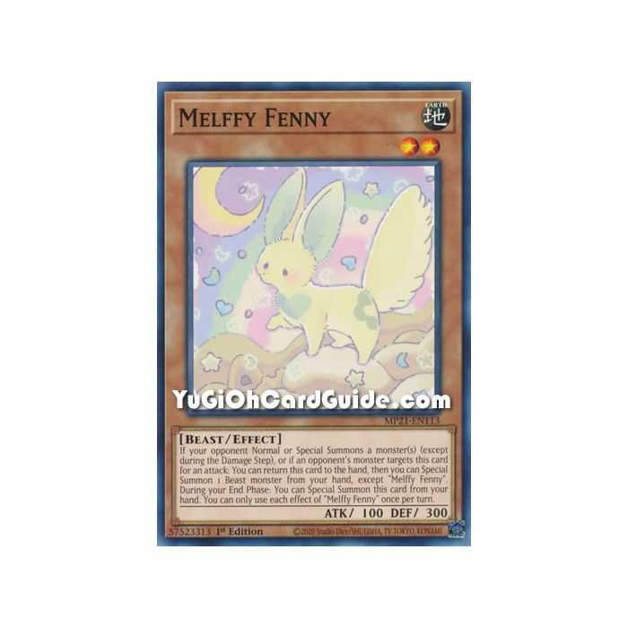 Melffy Fenny (Common) – 2021 Tin of Ancient Battles | Carta YUGIOH en México