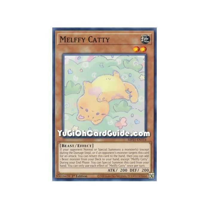 Melffy Catty (Common) – 2021 Tin of Ancient Battles | Carta YUGIOH en México