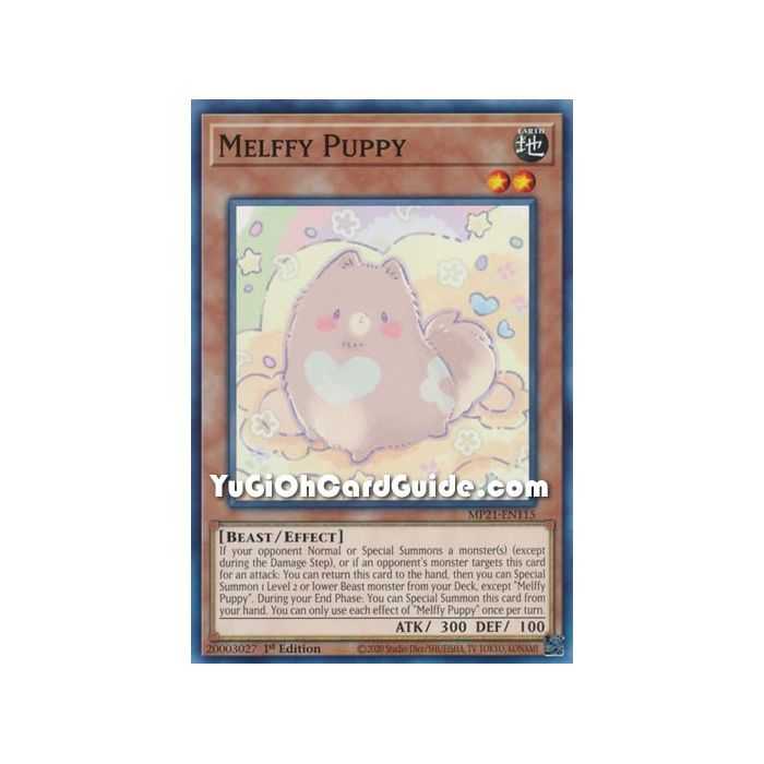 Melffy Puppy (Common) – 2021 Tin of Ancient Battles | Carta YUGIOH en México