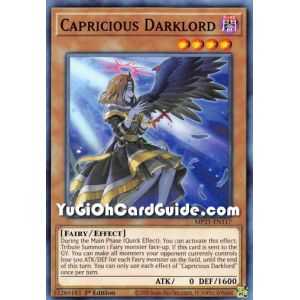 Capricious Darklord (Common) – 2021 Tin of Ancient Battles | Carta YUGIOH en México