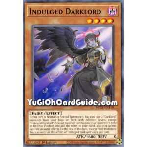 Indulged Darklord (Common) – 2021 Tin of Ancient Battles | Carta YUGIOH en México