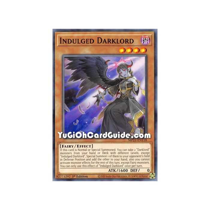 Indulged Darklord (Common) – 2021 Tin of Ancient Battles | Carta YUGIOH en México