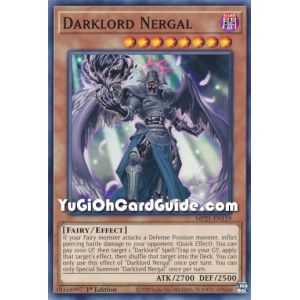 Darklord Nergal (Common) – 2021 Tin of Ancient Battles | Carta YUGIOH en México