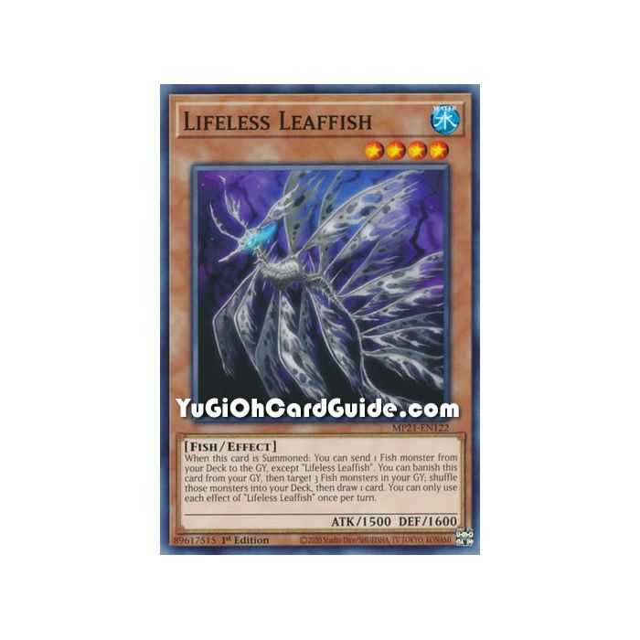 Lifeless Leaffish (Common) – 2021 Tin of Ancient Battles | Carta YUGIOH en México