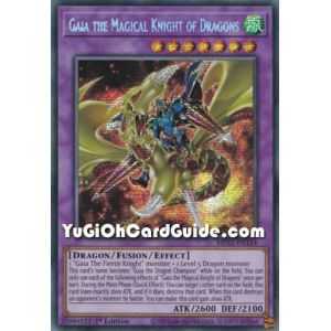Gaia the Magical Knight of Dragons (Prismatic Secret Rare) – 2021 Tin of Ancient Battles | Carta YUGIOH en México