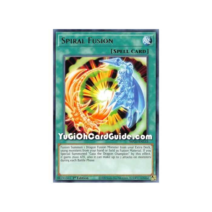 Spiral Fusion (Rare) – 2021 Tin of Ancient Battles | Carta YUGIOH en México