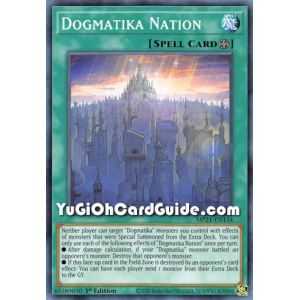 Dogmatika Nation (Common) – 2021 Tin of Ancient Battles | Carta YUGIOH en México