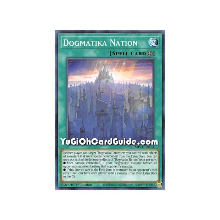 Dogmatika Nation (Common) – 2021 Tin of Ancient Battles | Carta YUGIOH en México