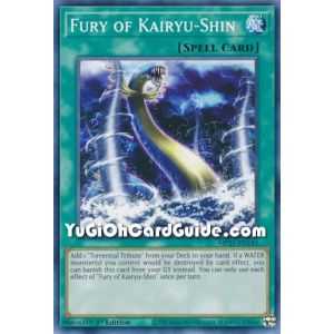 Fury of Kairyu-Shin (Common) – 2021 Tin of Ancient Battles | Carta YUGIOH en México