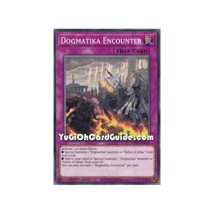 Dogmatika Encounter (Common) – 2021 Tin of Ancient Battles | Carta YUGIOH en México
