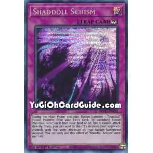 Shaddoll Schism (Prismatic Secret Rare) – 2021 Tin of Ancient Battles | Carta YUGIOH en México