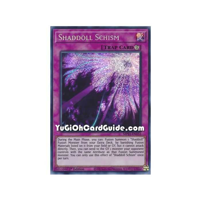 Shaddoll Schism (Prismatic Secret Rare) – 2021 Tin of Ancient Battles | Carta YUGIOH en México