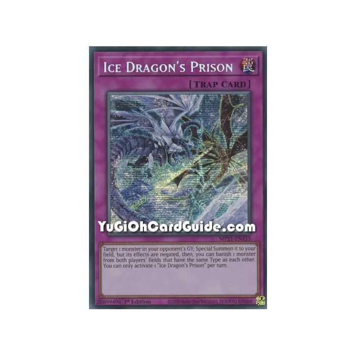 Ice Dragon's Prison (Prismatic Secret Rare) – 2021 Tin of Ancient Battles | Carta YUGIOH en México