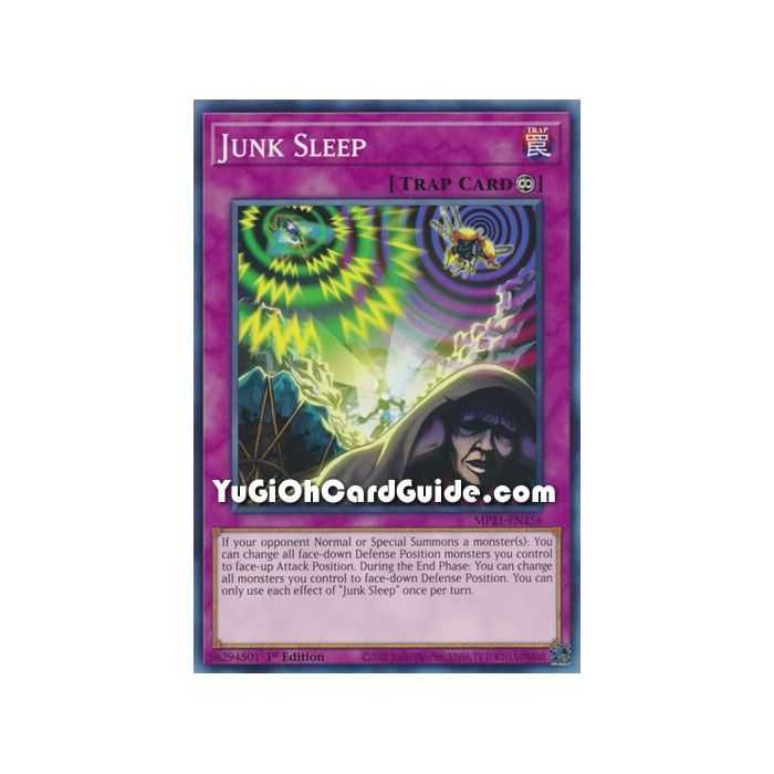 Junk Sleep (Common) – 2021 Tin of Ancient Battles | Carta YUGIOH en México