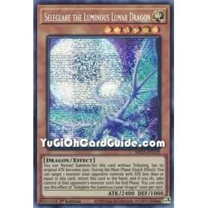 Seleglare the Luminous Lunar Dragon (Prismatic Secret Rare) – 2021 Tin of Ancient Battles | Carta YUGIOH en México