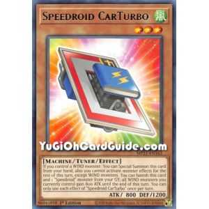 Speedroid CarTurbo (Rare) – 2021 Tin of Ancient Battles | Carta YUGIOH en México