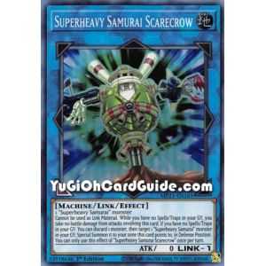 Superheavy Samurai Scarecrow (Super Rare) – 2021 Tin of Ancient Battles | Carta YUGIOH en México