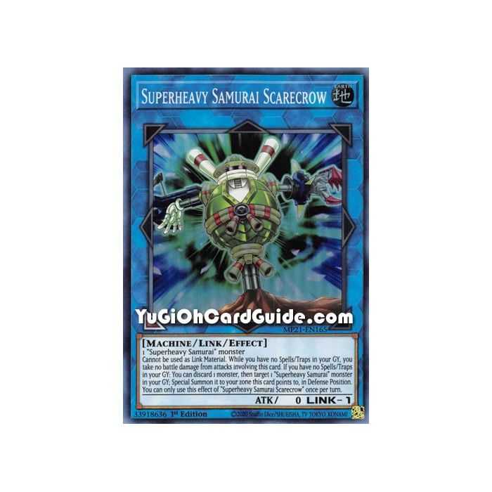 Superheavy Samurai Scarecrow (Super Rare) – 2021 Tin of Ancient Battles | Carta YUGIOH en México