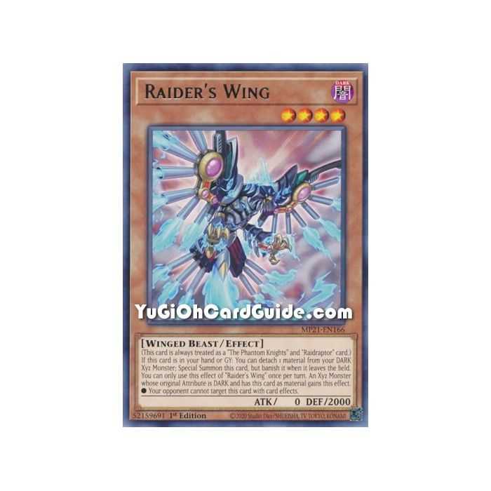 Raider's Wing (Rare) – 2021 Tin of Ancient Battles | Carta YUGIOH en México