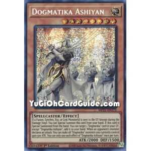 Dogmatika Ashiyan (Prismatic Secret Rare) – 2021 Tin of Ancient Battles | Carta YUGIOH en México