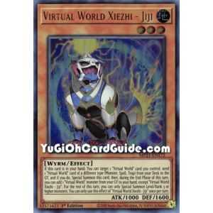 Virtual World Xiezhi - Jiji (Ultra Rare) – 2021 Tin of Ancient Battles | Carta YUGIOH en México